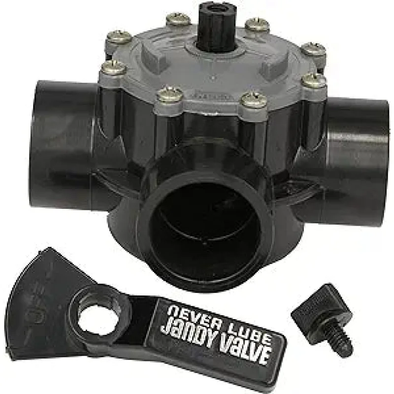 Jandy Never Lube 3-Port Valve1.5"2" Positive Seal Diverter Valve, Internal/External Port Fit | 4945