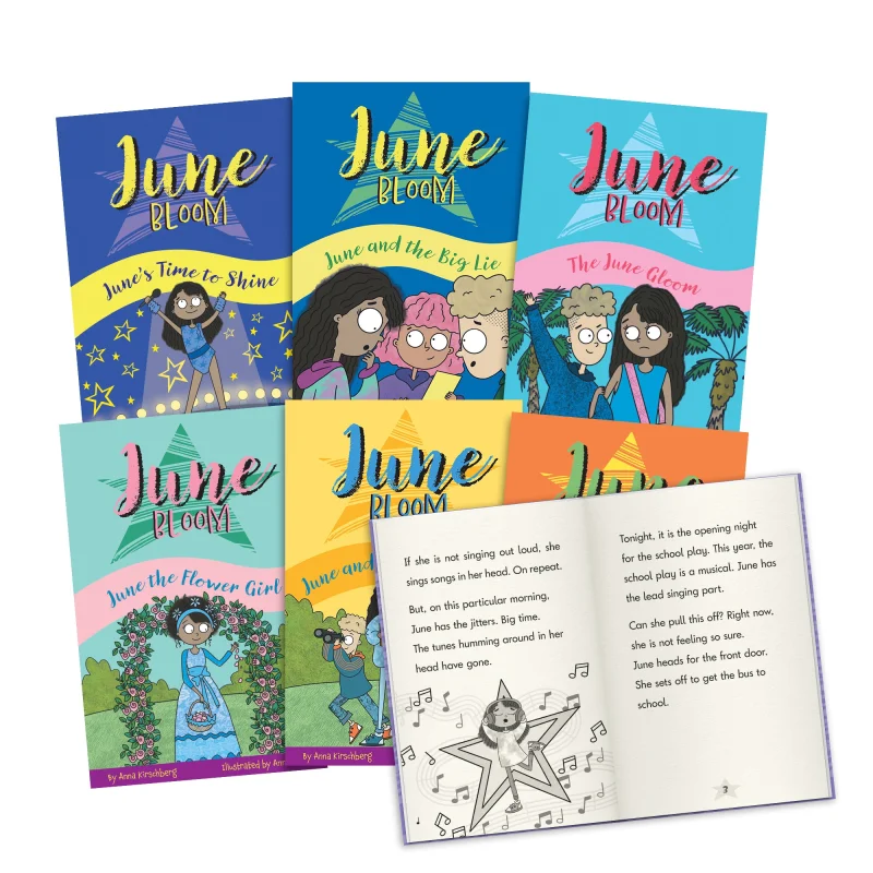 Junior Learning June Bloom 6-Book Decodable Set - Phase 5