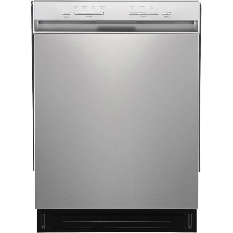 Kenmore 24" Premium Hybrid Tub Dishwasher - UltraWash, MoreSpace Adjustable Rack, High Temp & SmartWash - 12 Place Settings - 54 DBA - ENERGY STAR Certified - Fingerprint Resistant Stainless Steel