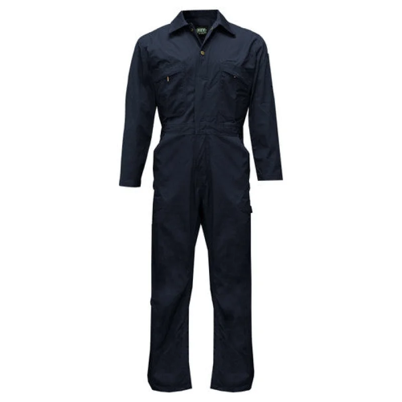 Key Deluxe Unlined Long Sleeve Coveralls (Navy) Size XLS