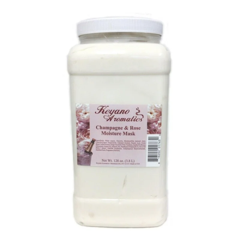 Keyano Aromatics Manicure & Pedicure - Champagne & Rose Moisture Mask / 1 Gallon