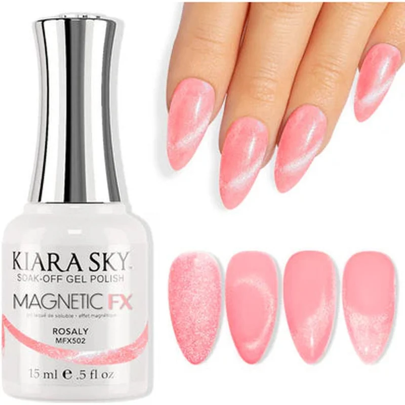 Kiara Sky Magnetic FX Gel - Rosally / 0.5 oz.
