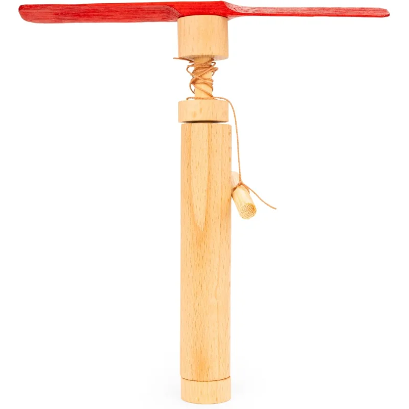 Kikkerland Huckleberry Pull Helicopter