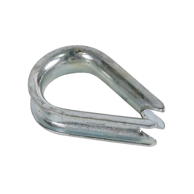Koch Industries Zinc-Plated Steel 3/8 in. D Wire Rope Thimble