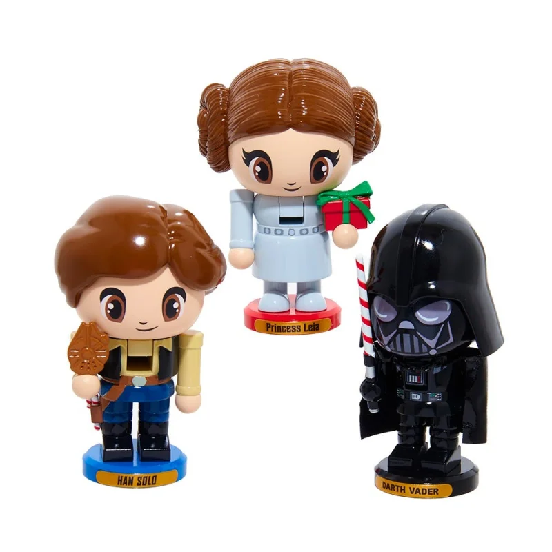 Kurt S. Adler 5 Star Wars Little Legends Nutcrackers, 3-Piece Set