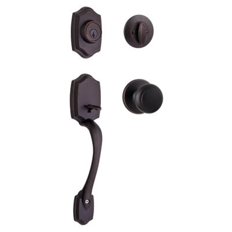 Kwikset 687BWXCV 11P Smt Cp Belleview Handle Set