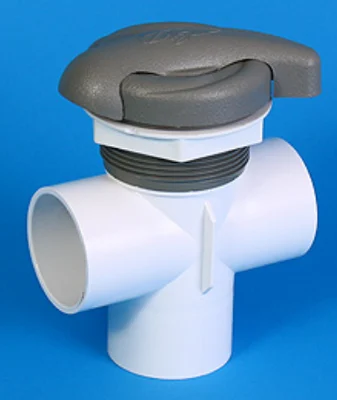 LA Spas 2 Inch Diverter Valve PL-40165 3-Way ADFD57107