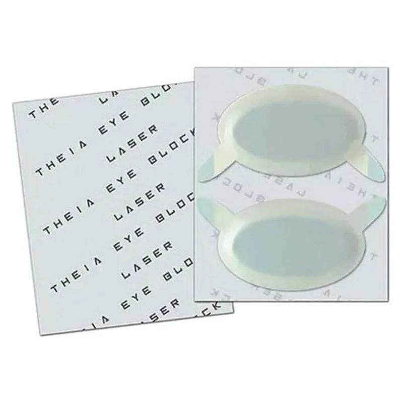 LASER Eye Shields - Disposable Adhesive Eye Shields for Laser, IPL and LED / Box of 50 (25 Pair) by Eye Shield