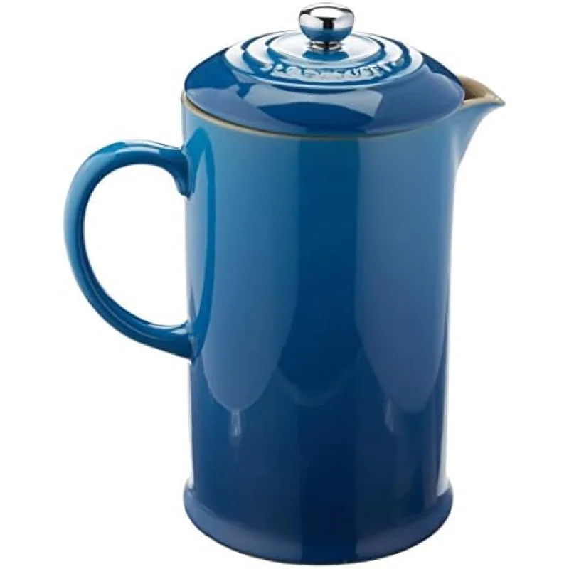 Le Creuset Stoneware French Press, 34 oz., Marseille