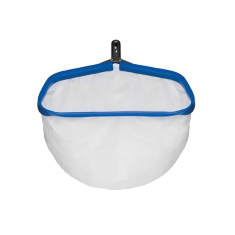 Leaf Rake | Ocean Blue | Double Mesh Net | 24 Inch | Aluminum