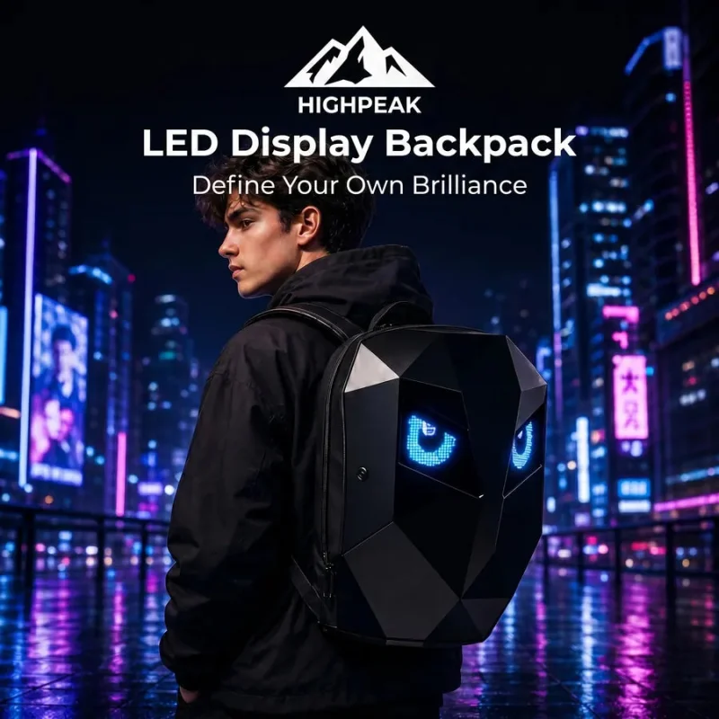 LED Display Backpack