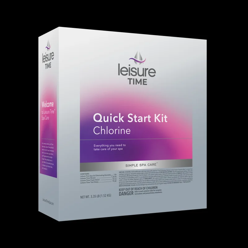Leisure Time Chlorine Quick Start Spa Kit