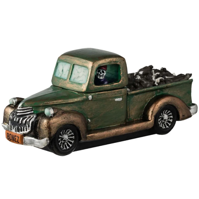 Lemax Spooky Town Spookytown Garbage Truck #43705