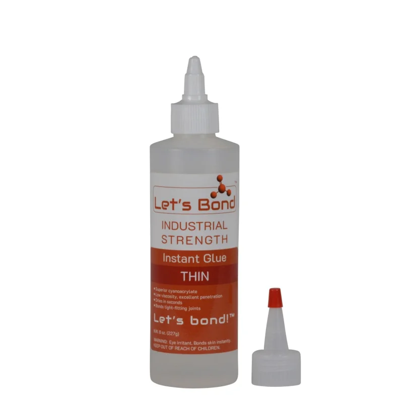 Lets Bond UBC180-00 Thick Cyanoacrylate Adhesive 8 Oz