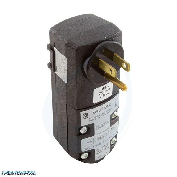 Leviton 15A 115V Self-Test Auto-Reset Right-Angle GFCI (GSRA1)