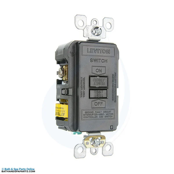 Leviton 20A SPST Deadfront GFCI (GFRBF-XE)