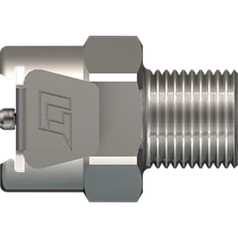 LinkTech 20CB Series Male Thread Female, Non-valved, 1/8" MNPT, Chrome Brass