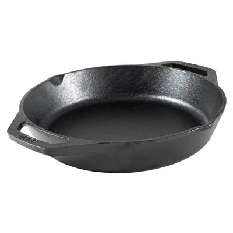 Lodge Mfg L10SKL Cast Iron Dual Handle Pan 12 in