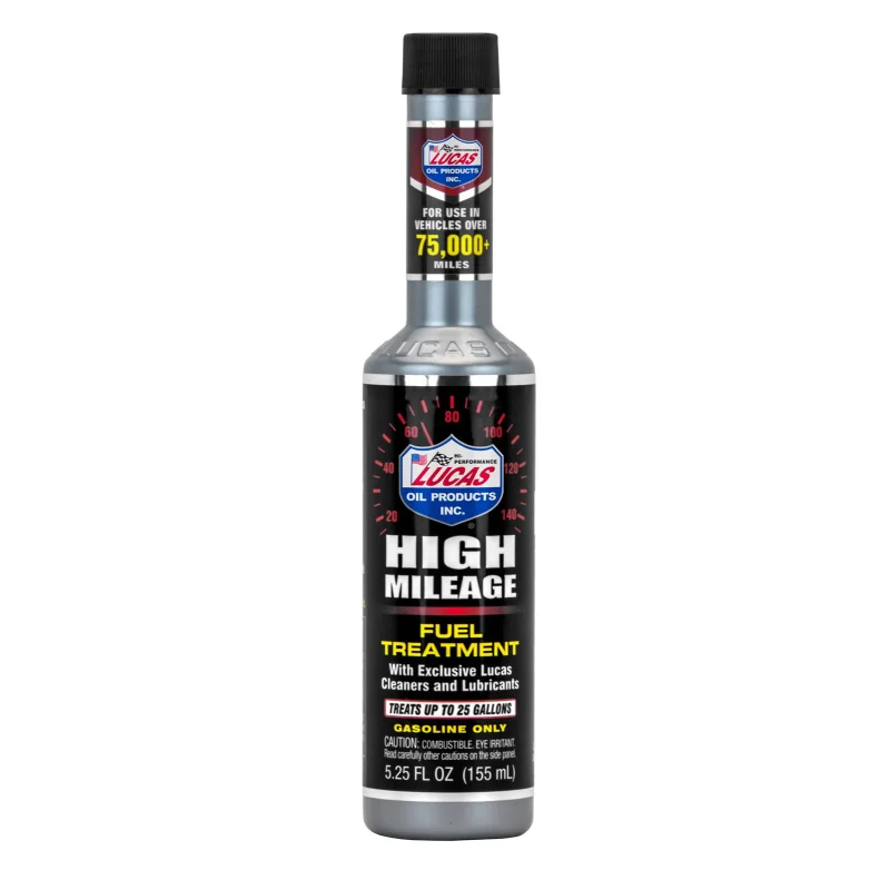 Lucas High-Mileage Fuel Treatment 5.25oz