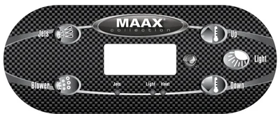 Maax 5 Button Overlay 110337