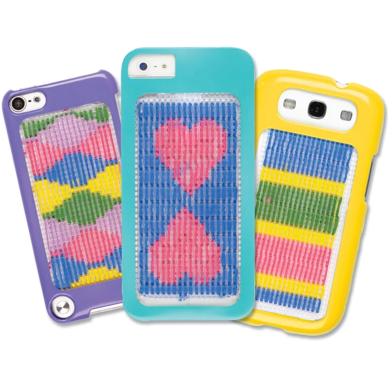 Make Your Case Designer Needlepoint Cell Phone Case Craft Kit