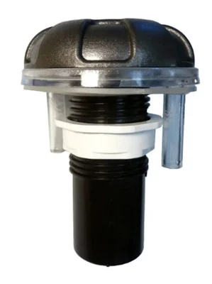 Master Spa Air Diverter Master Air Control Black LED Lit X232595