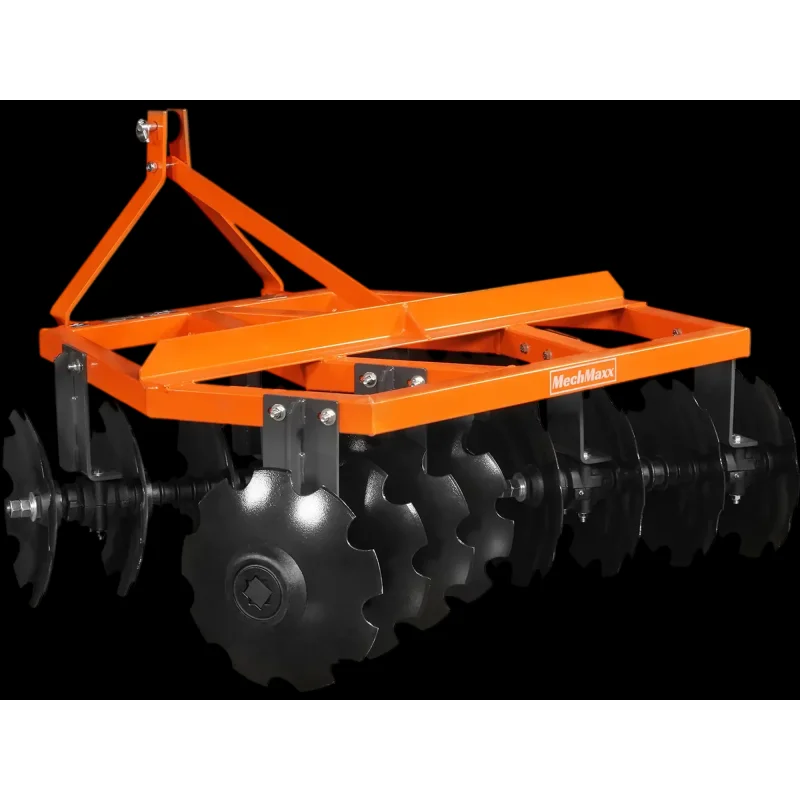 MechMaxx DH60 Disc Harrow 60" Tractor Notched Disc Plow 3 Point Hitch New