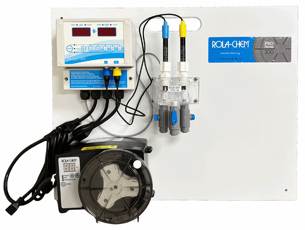 Digital pH/ORP Erosion Feeder Controller With One 38 GPD Peristaltic Pump