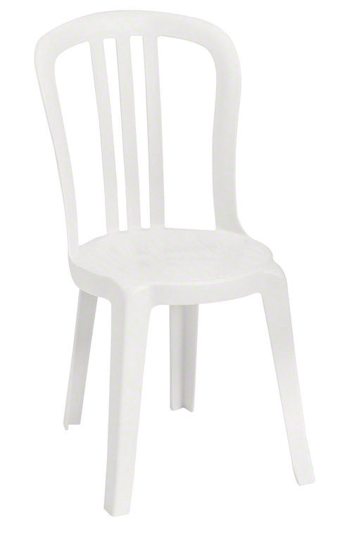 Miami Bistro Sidechair - White (Must Order in Multiples of 32)
