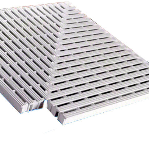 SuperGrip Perpendicular 90 Degree Corner 10 Inch - Non-Sloping Outside - White
