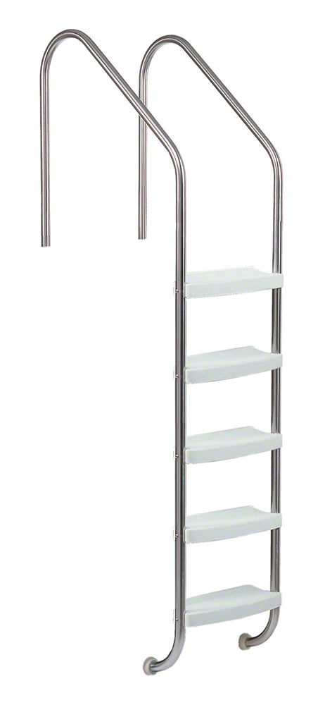 5-Step 36 Inch Wide Heavy-Duty Florida-Style Ladder 1.90 x .109 Inch