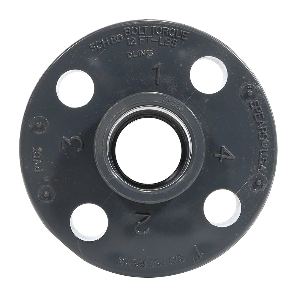 Schedule 80 Van Stone Flange - 3/4 Inch Slip