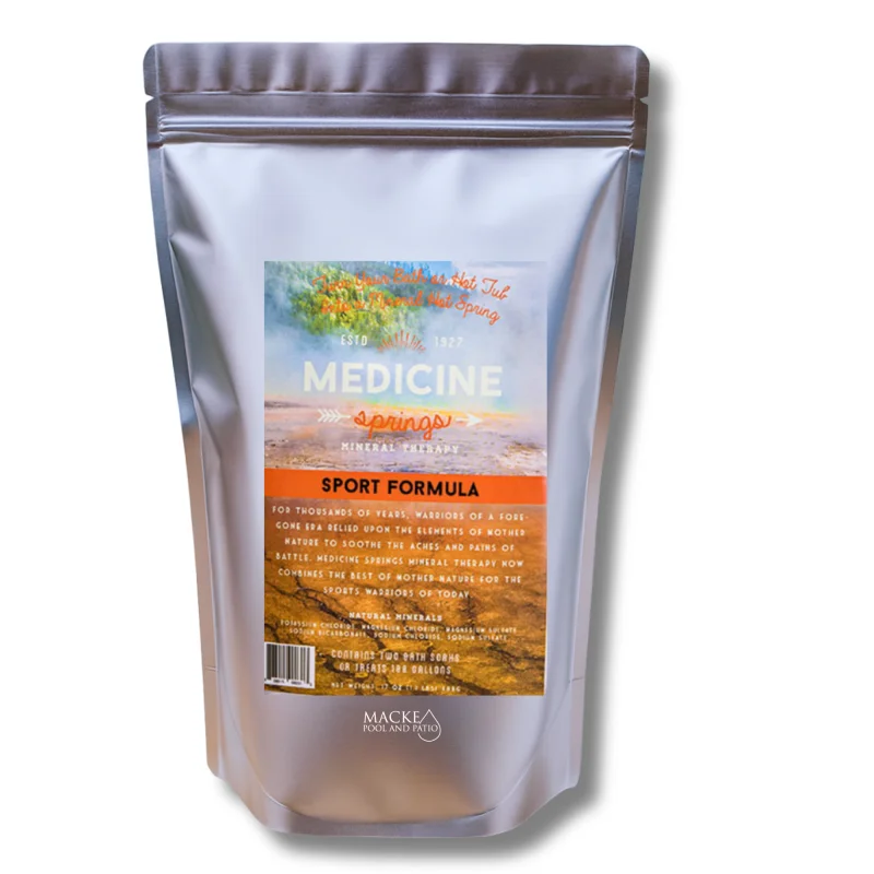 Medicine Springs Mineral Therapy SPORT Formula (BATHTUB)Natural Hot Spring Minerals, 100% Natural Organic Ingredients