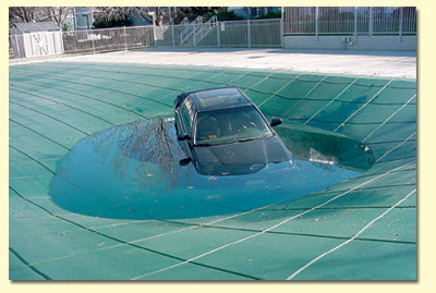 Merlin Dura-Mesh II 16' x 32' Rectangle w/ 4X8 Flush Side Step Mesh Pool Safety Cover, Green, 13MMGR