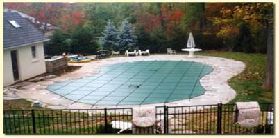 Merlin XLS 16' x 36' Rectangle Solid Pool Safety Cover, Green, 4WXGR