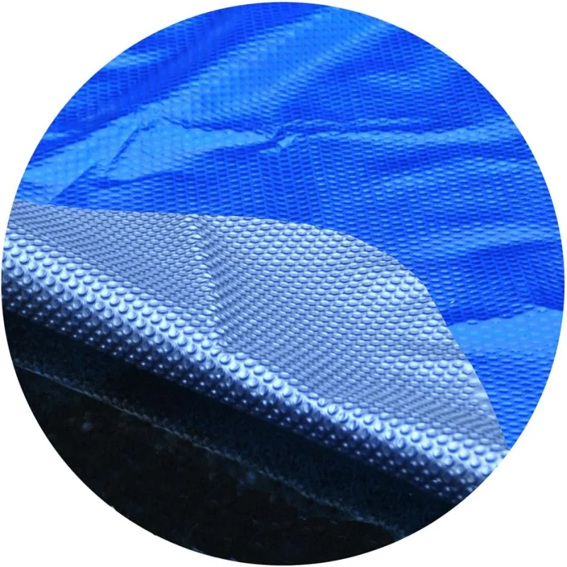 Midwest Canvas 30' Blue/Silver Round Solar Cover BLUE/SILVER 30 RD 5YR