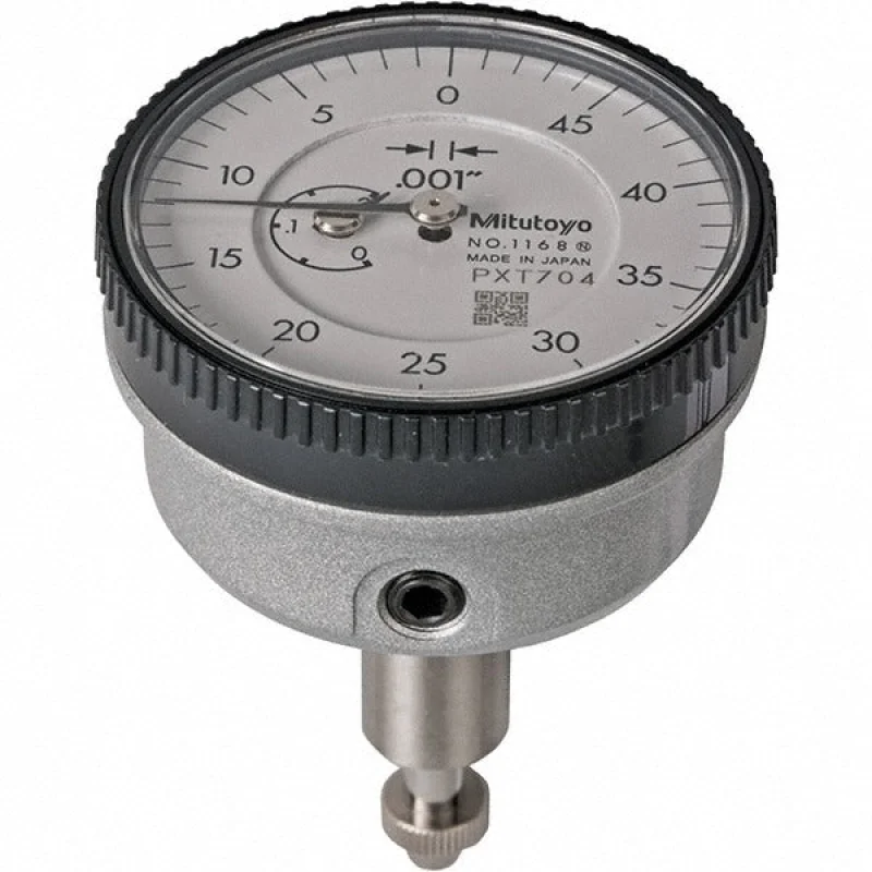Mitutoyo 1168A Dial Drop Indicator 0-0.2 in 0.001 Graduation