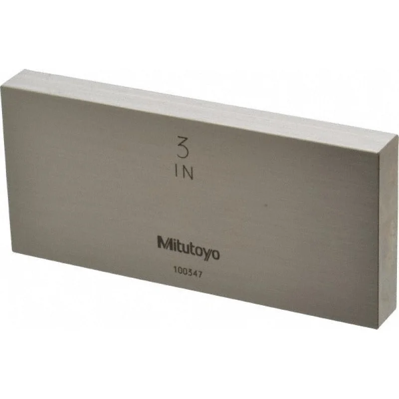 Mitutoyo 611203-531 Steel Gage Block 3 in Grade 0