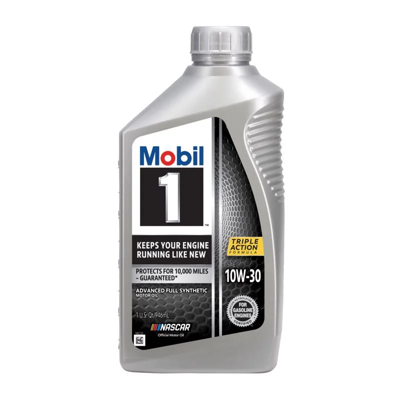 Mobil 1 10W-30 Gasoline Synthetic Motor Oil 1 qt
