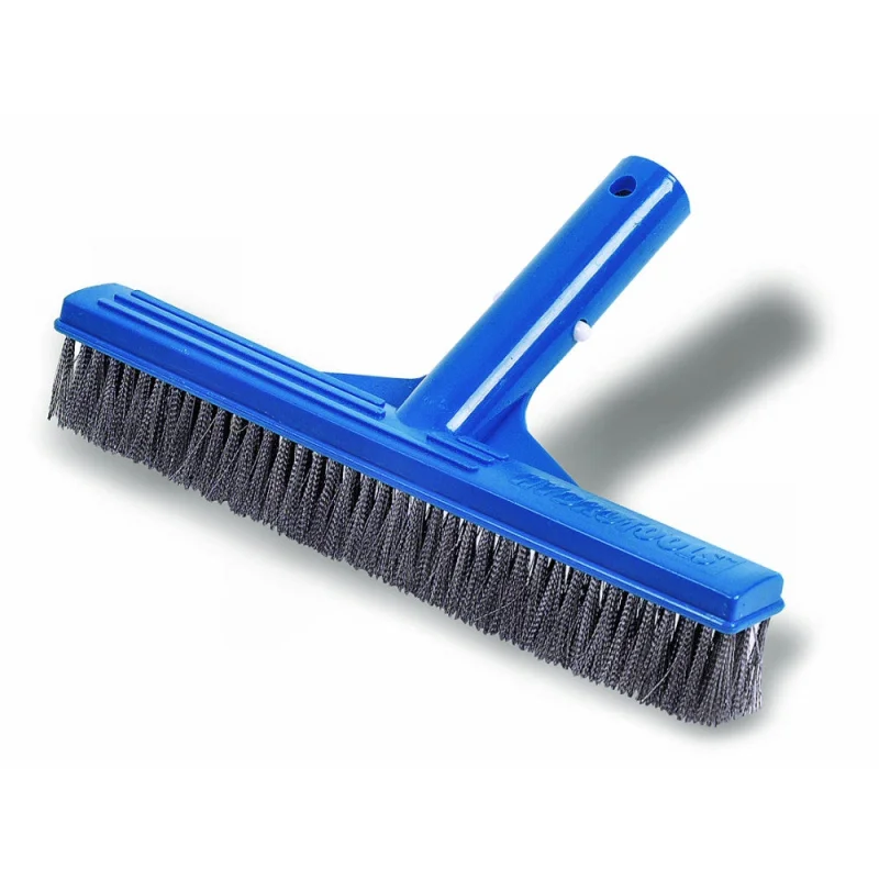 Model 8240 Stainless Steel 10" Concrete Swimming Pool Wall and Floor Brush
