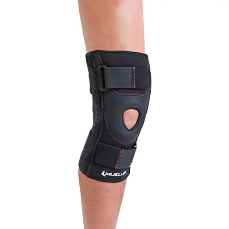 MUELLER Sports Medicine Patella Stabilizer Knee Brace, Knee Pain Relief Support for Men and Women, Ideal for Arthritis, Sprains, Black