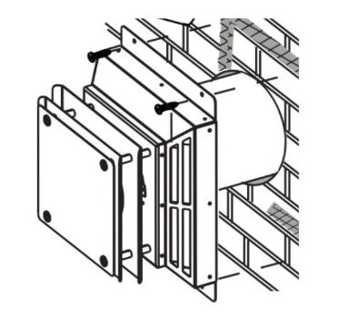 Napoleon Fireplace Wall Terminal | GD179
