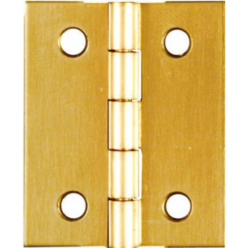 National Mfg N211-359 Solid Brass Broad Hinge 2 Pack