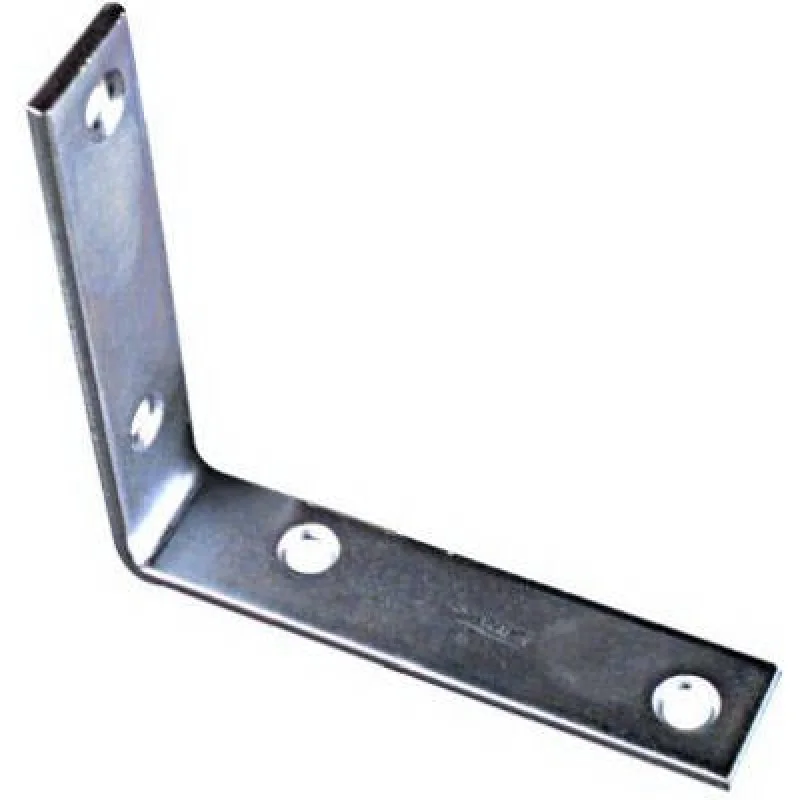 National Mfg N220-145 Zinc Corner Iron 4x7/8 in 10-pack