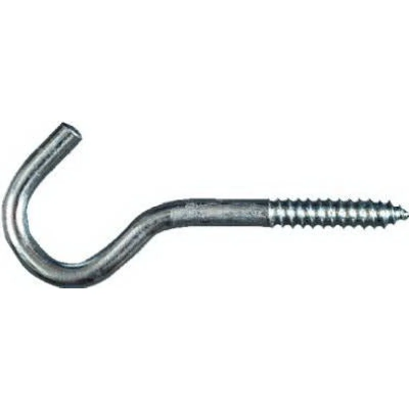 National Mfg N220-871 Screw Hook 5/16x4-1/2 in Zinc 10-pack