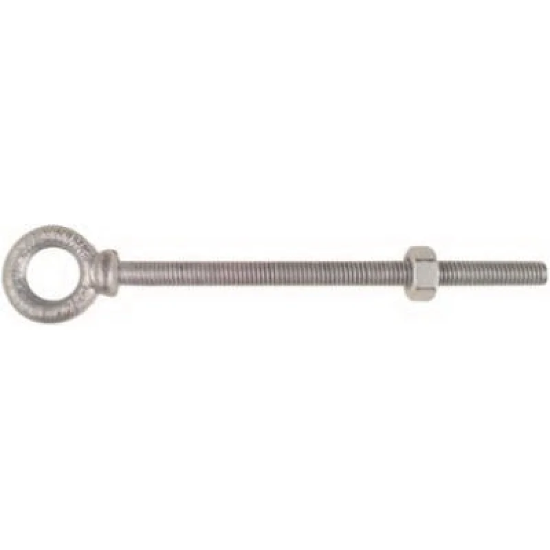 National Mfg N245-142 Galvanized Forged Eye Bolt 3/8x6 in
