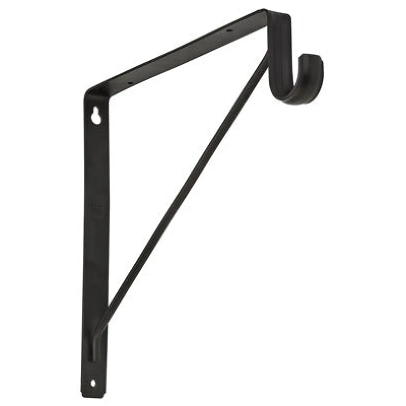 National Mfg S822-092 Shelf Rod Bracket Oil Rubbed Bronze