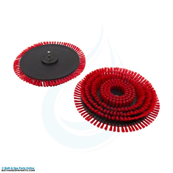 Nemo Power Tools Hull Cleaner Soft Bristle Brushes [Red] [2Pk] (SN14019)