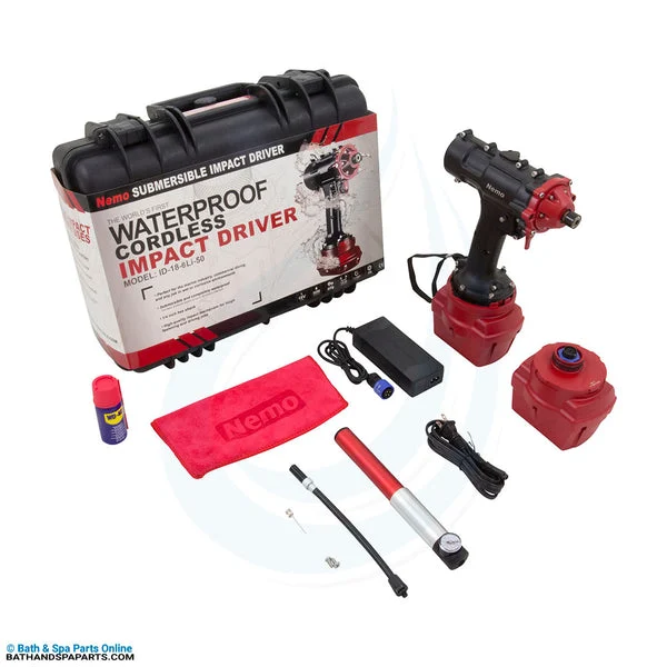 Nemo Underwater Impact Driver [164 ft Depth] [6Ah] (ID-18V-6Li-50)