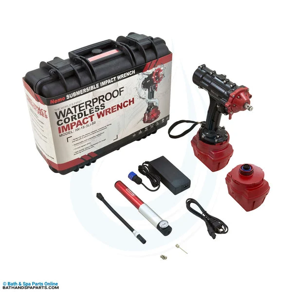 Nemo Underwater Impact Wrench [164 ft Depth] [6Ah] (IW-18V-6Li-50)
